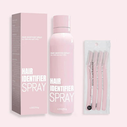 💞Spray d'identification des cheveux + Kit dermaplaner