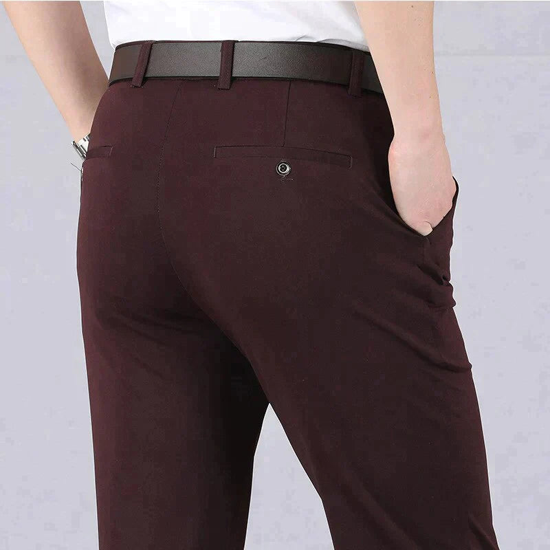 Pantalons classiques à taille haute pour homme - ACHETEZ-EN 2, LA LIVRAISON EST GRATUITE