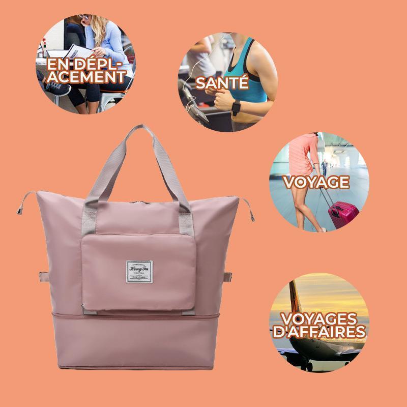 🔥49% DE RÉDUCTION - Sac de voyage pliable de grande capacité