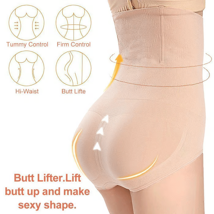 🔥 Culottes gainantes taille haute – Contrôle du ventre