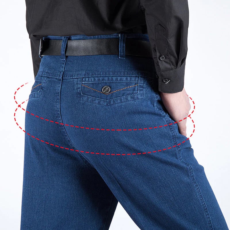 🔥 Hot Sales - 62% OFF🔥 Jeans taille haute à coupe droite pour hommes
