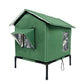 🐱 PROMO LIMITÉE 50% DE RÉDUCTION ! ✨ Maison pour Chat d‘Extérieur surélevée – Imperméable, Isolante, Stable et Pliable 🌧️