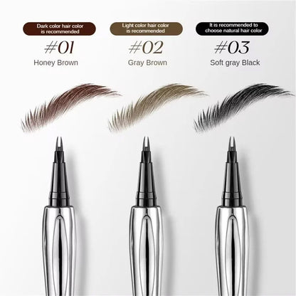 ⏰49% de réduction pour une durée limitée✨Crayon à sourcils waterproof longue durée à pointe microfourchette