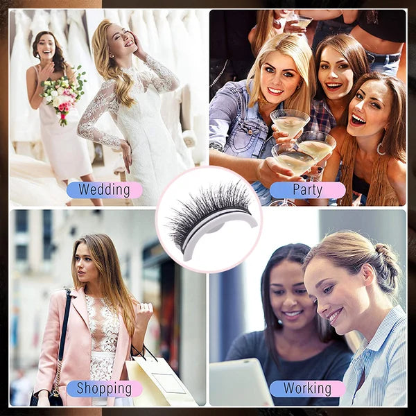 -50% Aujourd’hui 💦✨ Faux Cils Auto-Adhésifs Waterproof