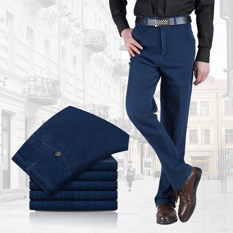 🔥 Hot Sales - 62% OFF🔥 Jeans taille haute à coupe droite pour hommes