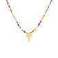 💜Collier avec Perles et Lettre pour Femme (A-Z)💜