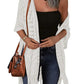 🌸🦋🌼 OFFRE LIMITÉE 50% DE RÉDUCTION! Poncho/Pareo Bohème en Maille Ajourée pour Femme – Ouverture Devant avec Pompons et Franges, Tissu Léger, Idéal pour les Jours Ensoleillés, les Vacances et le Quotidien Chic ✨🎶