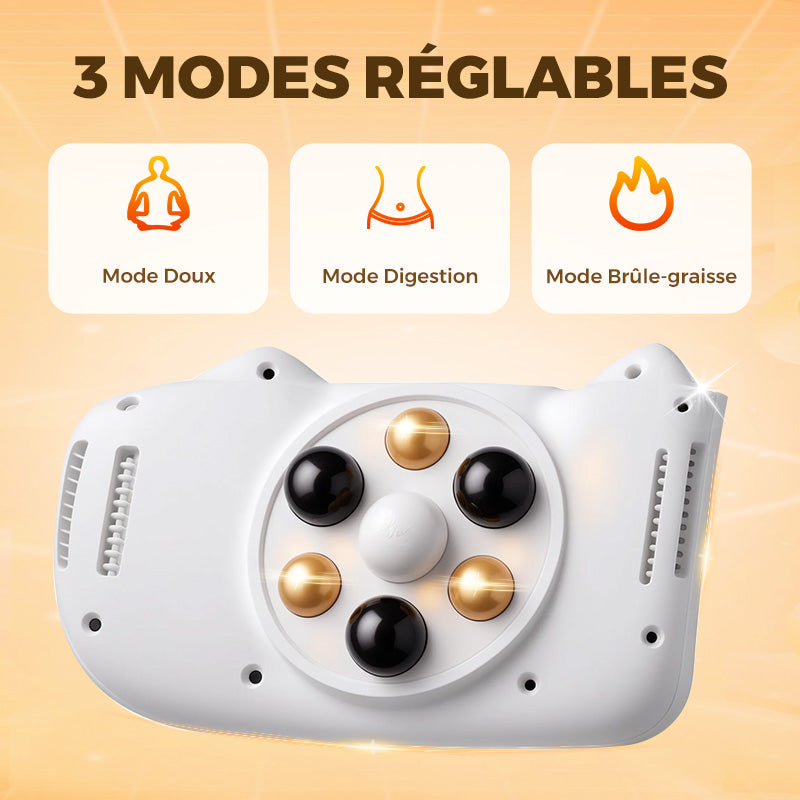 Le cadeau idéal pour la fête des mères 🌷 50 % de réduction 🍃 Masseur abdominal électrique sans fil pour aider à brûler les graisses et favoriser la digestion