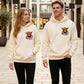 🐮💛 Sweat à Capuche Highland Cow Doublé Polaire – Ultra Doux & Confortable pour les Soirées Fraîches