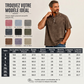 ⭐ Plus de 5.000 avis positifs !💎Chemise décontractée à manches courtes et col mao pour homme