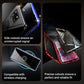 Coque de téléphone double face en verre trempé magnétique anti-espion pour Samsung série S25 à S21.