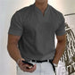 T-shirt à manches courtes et col en v pour hommes, nouveau beau sport, 2024