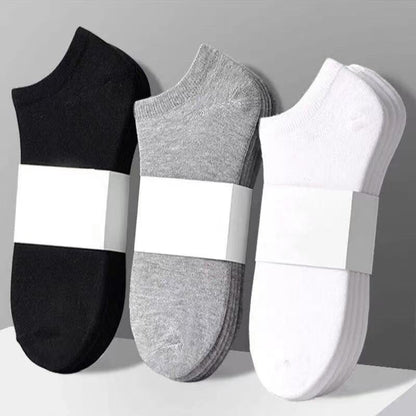 Chaussettes basses respirantes 100 % coton
