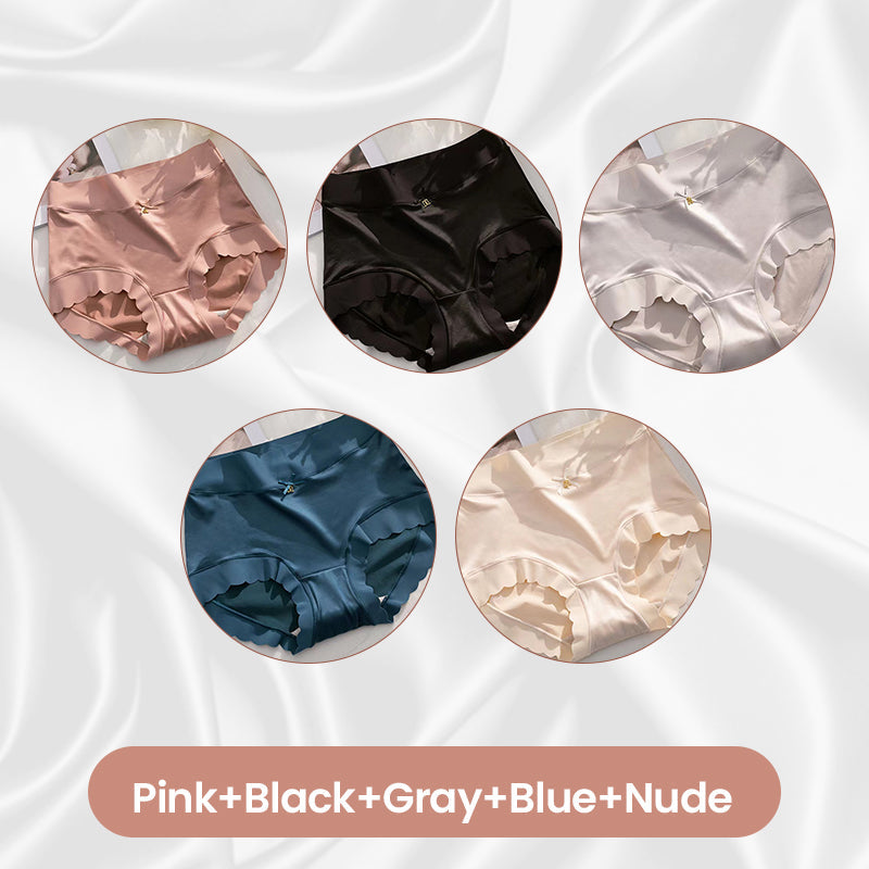 🔥 Premium Satin Antibacterial Moisture Transferring Panties