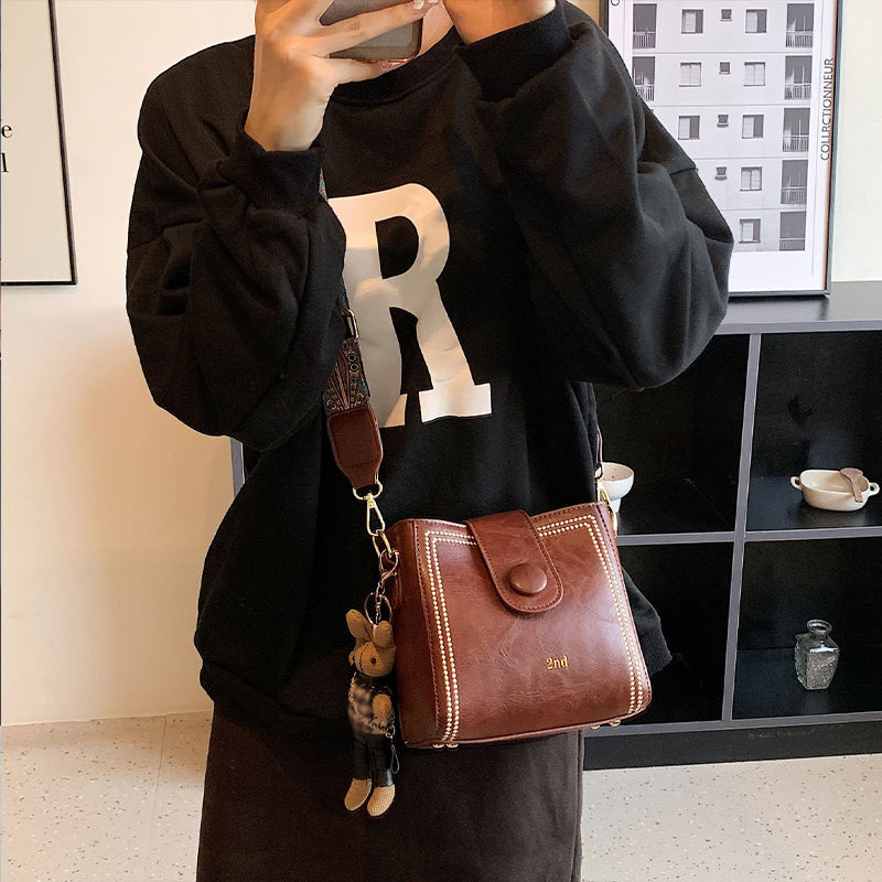 👜Sac à main vintage avec bandoulière large et ajustable