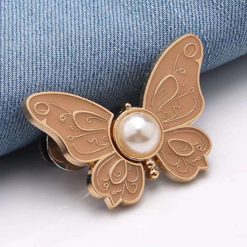 Boucle de réglage de taille papillon amovible (1 acheté, 4 offerts)