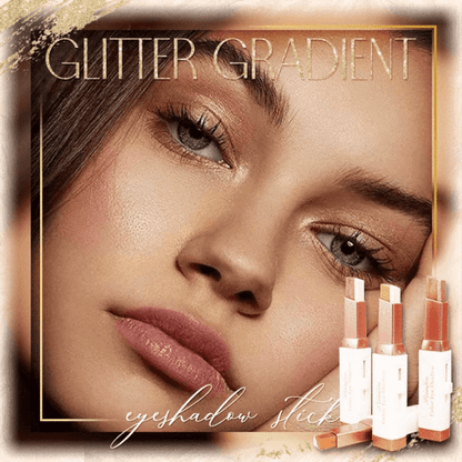 🎉 60 % DE RÉDUCTION ! ✨ LOT DE 6 FARDS À PAUPIÈRES BICOLORES EN STICK – FARD À PAUPIÈRES À PAILLETTES DÉGRADÉ