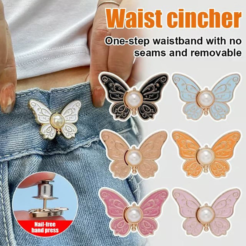 Boucle de réglage de taille papillon amovible (1 acheté, 4 offerts)