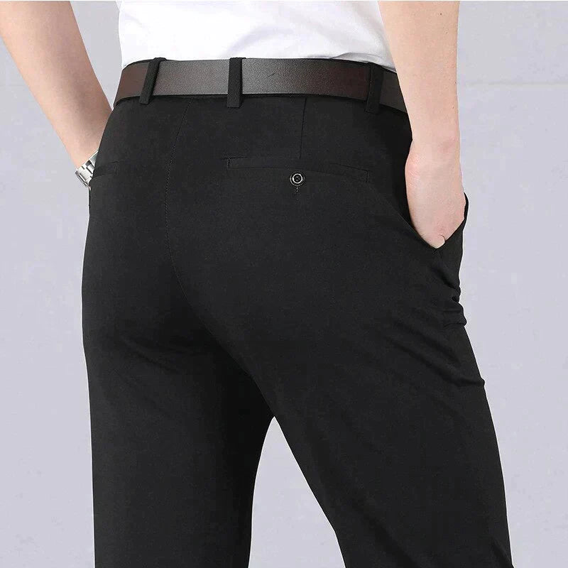 Pantalons classiques à taille haute pour homme - ACHETEZ-EN 2, LA LIVRAISON EST GRATUITE