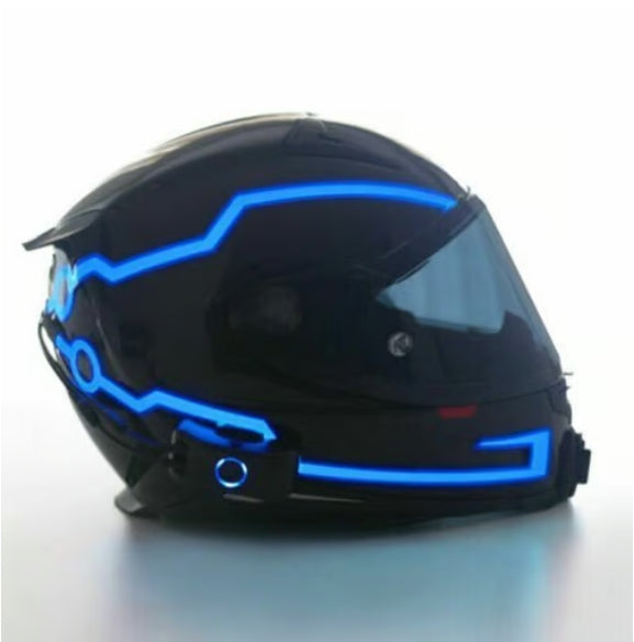 Bande Lumineuse LED pour Casque de Moto