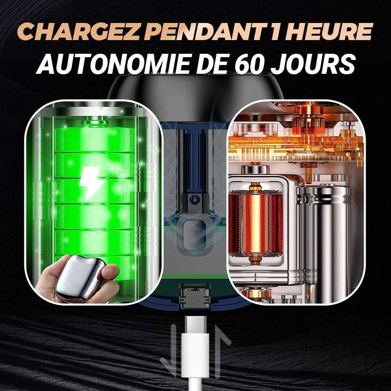 🔥🎉2026 Nouveau rasoir de poche amélioré Mini rasoir USB