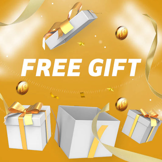 Pour trois articles achetés, un cadeau offert (non disponible à la vente séparément)