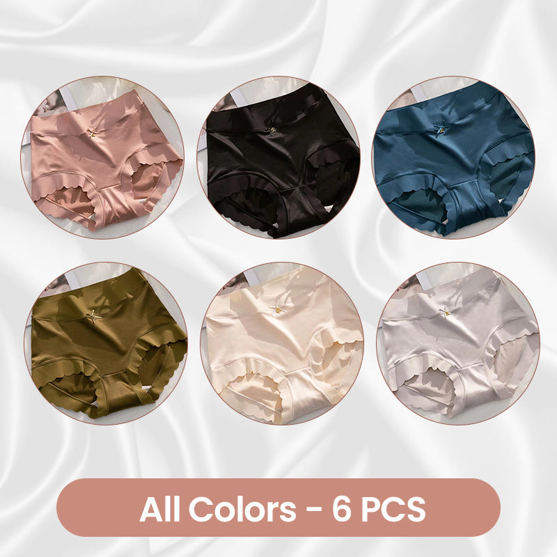 🔥 Premium Satin Antibacterial Moisture Transferring Panties