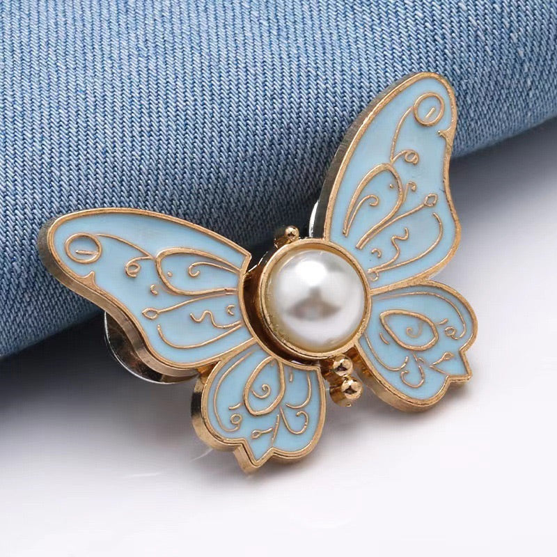 Boucle de réglage de taille papillon amovible (1 acheté, 4 offerts)