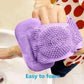 🚿 Brosse de douche en silicone ultra-douce – Nettoyage profond, massage apaisant & doux pour la peau – Parfaite pour une routine bien-être quotidienne ✨