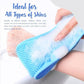 🚿 Brosse de douche en silicone ultra-douce – Nettoyage profond, massage apaisant & doux pour la peau – Parfaite pour une routine bien-être quotidienne ✨