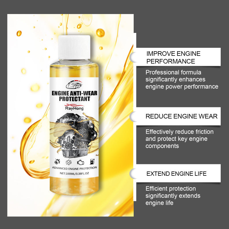 ☄️ Protecteur anti-usure universel pour moteurs automobiles 🦾 Réduction du bruit, amortissement des vibrations, prévention de la rouille