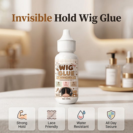 Colle invisible imperméable pour perruques en dentelle