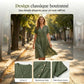 Robe Tunique Femme Décontractée à Col V avec Poches