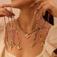 💜Collier avec Perles et Lettre pour Femme (A-Z)💜