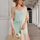 🌸🦋🌼 OFFRE LIMITÉE 50% DE RÉDUCTION! Poncho/Pareo Bohème en Maille Ajourée pour Femme – Ouverture Devant avec Pompons et Franges, Tissu Léger, Idéal pour les Jours Ensoleillés, les Vacances et le Quotidien Chic ✨🎶