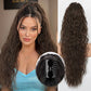 💜 DERNIER JOUR DE PROMOTION - 🔥70 % DE RÉDUCTION🔥 Extension de cheveux frisée et ondulée avec queue de cheval