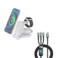 Chargeur magnétique sans fil pliable 3 en 1