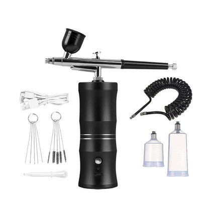 🎨 Kit d'Aérographie Électrique avec Compresseur – Votre Studio Portable pour une Créativité Facile ! ✨