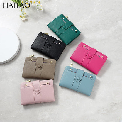 🔥Hot Sale😍Portefeuille multi-compartiments en cuir pour femme avec porte-cartes (achetez-en 1 et obtenez-en 1 gratuit)