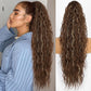 💜 DERNIER JOUR DE PROMOTION - 🔥70 % DE RÉDUCTION🔥 Extension de cheveux frisée et ondulée avec queue de cheval