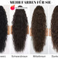 💜 DERNIER JOUR DE PROMOTION - 🔥70 % DE RÉDUCTION🔥 Extension de cheveux frisée et ondulée avec queue de cheval