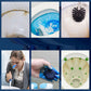 ✨Achetez plus, obtenez plus gratuitement✨Comprimés effervescents de nettoyage des toilettes - décontamination, tartre urinaire, alcali urinaire et élimination des odeurs