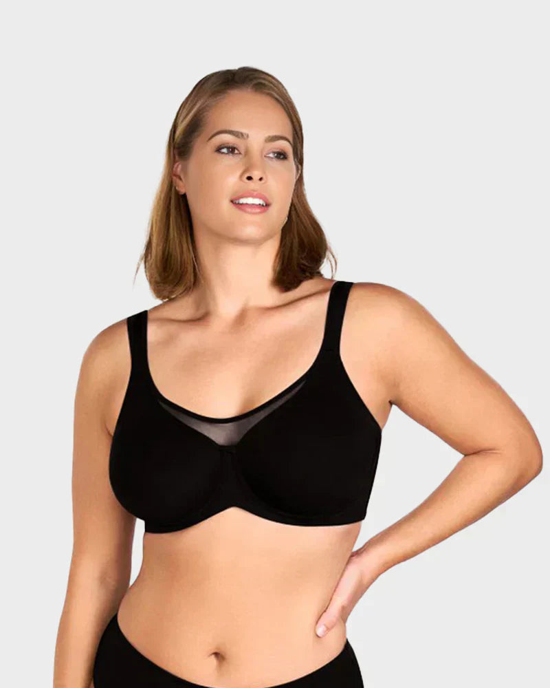 🏆 Dernier jour, prix spécial : 24,99 € 💐 Soutien-gorge élégant, transparent et couvrant pour femmes, grandes tailles