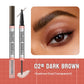 🔥 PAYEZ 1, RECEVEZ 2 PCS 🔥 2-en-1 Crayon à Sourcils + Gel Fixateur pour des sourcils naturellement plus fournis