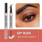 🔥 PAYEZ 1, RECEVEZ 2 PCS 🔥 2-en-1 Crayon à Sourcils + Gel Fixateur pour des sourcils naturellement plus fournis