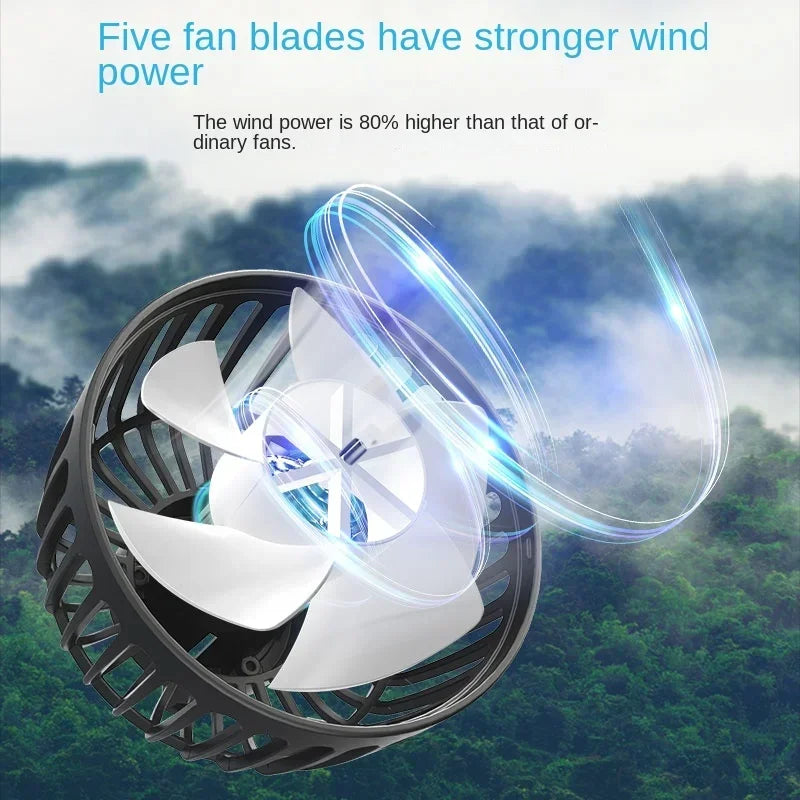 🔥Hot Sale 50% Off🔥Ventilateur de refroidissement pour dossier de siège de voiture, rotation à 360 degrés