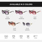 ✨Lunettes de soleil oversize tendance pour femme