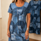 Robe décontractée pour femme à motif patchwork – Légère, confortable et féminine, grandes tailles XL à 4XL, 6 couleurs ✨