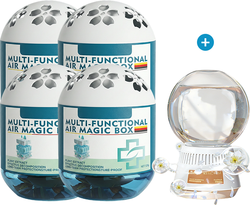 📢📢 50 %  DE RÉDUCTION !! ✨Boîte magique pour purifier l'air intérieur et éliminer la poussière🍋‍🟩