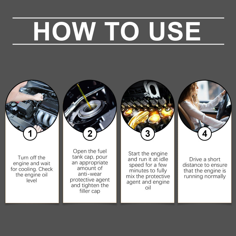 ☄️ Protecteur anti-usure universel pour moteurs automobiles 🦾 Réduction du bruit, amortissement des vibrations, prévention de la rouille
